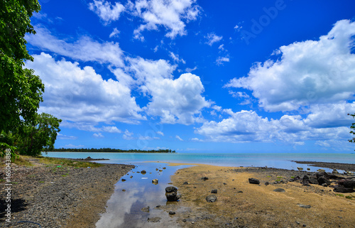 Seascape in Le Morne  Mauritius