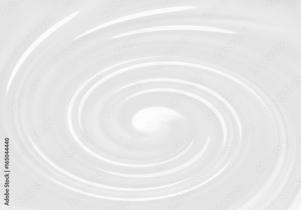 Fototapeta premium Abstract grey white whirlpool pattern background