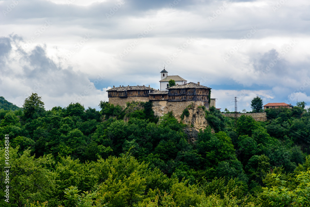 Glozhene monastery - Easthern Orthodox monastery built on a mountain slope in Bulgaria