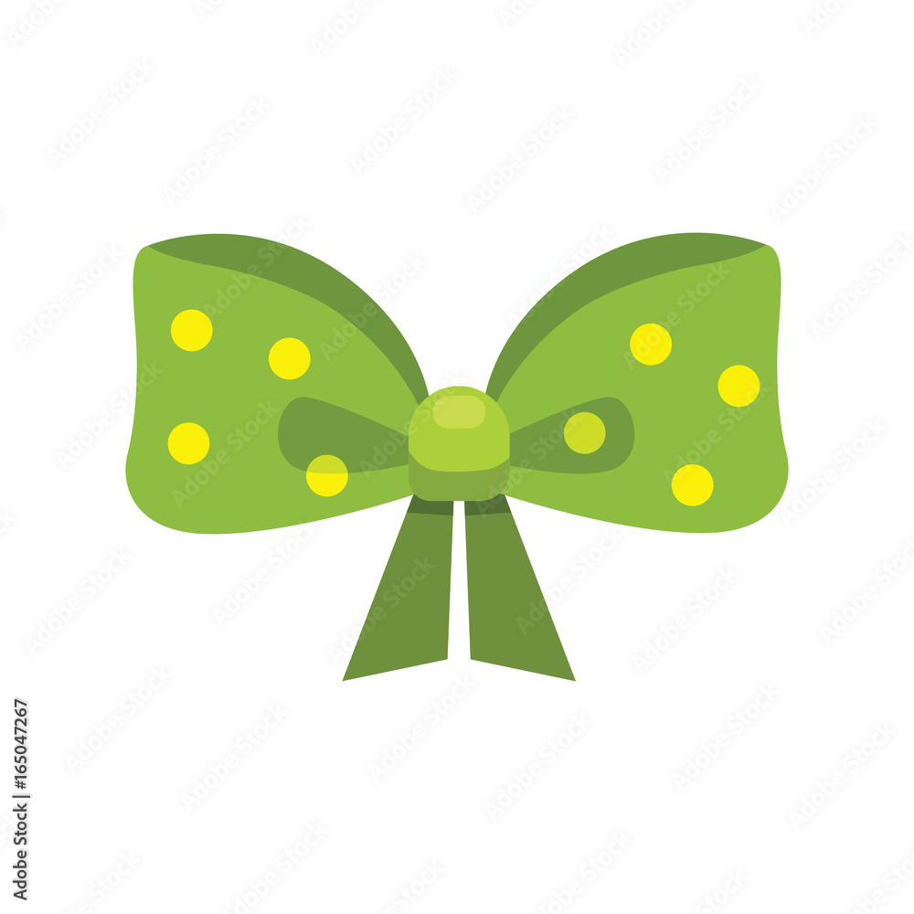 Cartoon cute gift bows with ribbons. color butterfly tie Cartoon cute gift bows with ribbons. color butterfly tie