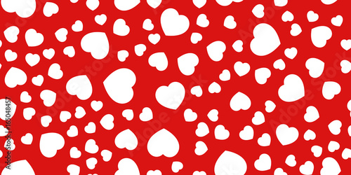 seamless decorative hearts