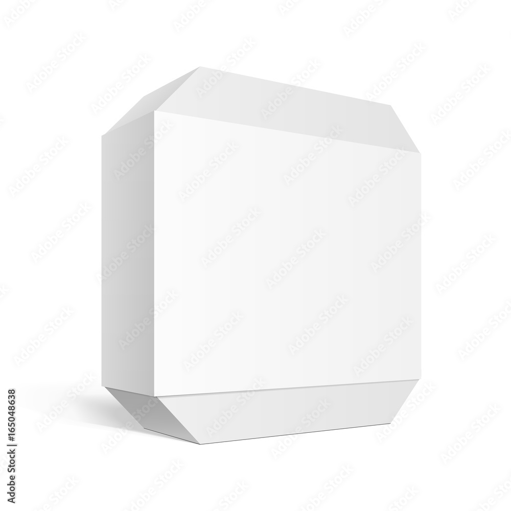 White Package carton Box. For Software White Package carton Box. For Software