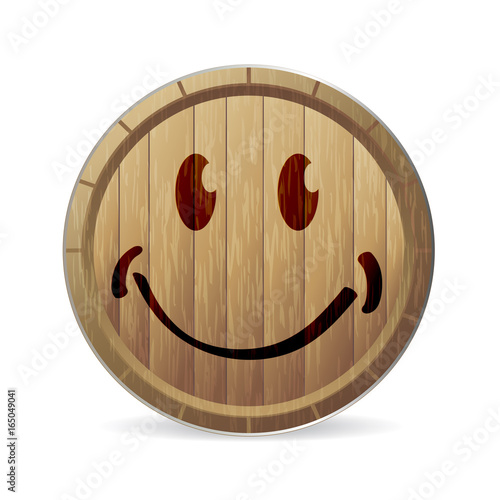 vin - tonneau - qualité - satisfaction - étiquette - sourire - aimer - plaisir