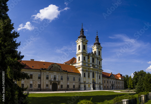 Monastery and church in Jasov in eastern Slovakia