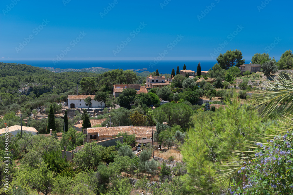 Mallorca - Mountain village Galilea in the Tramuntana mountains - 4292