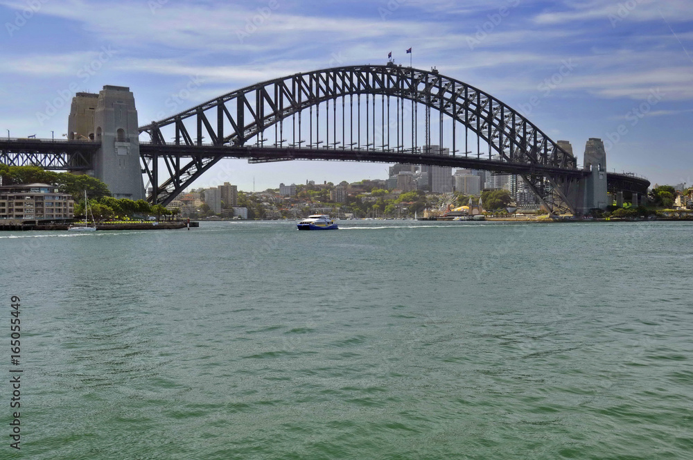 A View of Harbor Bridge in Sydney, Australia