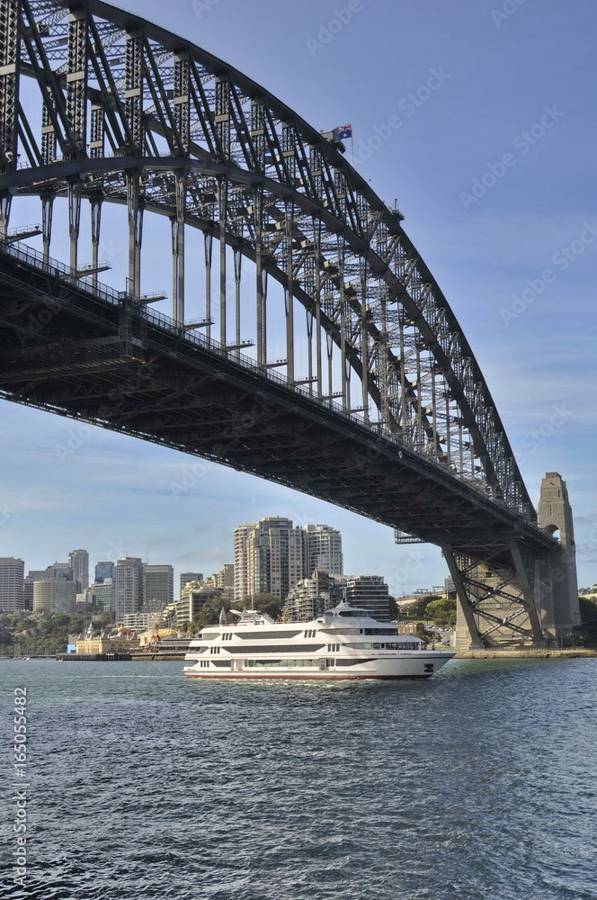 A View of Harbor Bridge in Sydney, Australia
