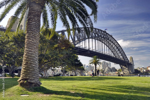 A View of Harbor Bridge in Sydney, Australia © Nenad Basic