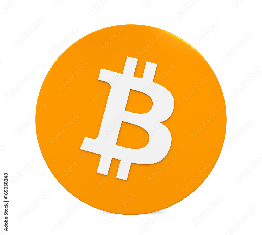 Bitcoin Symbol Isolated Bitcoin Symbol Isolated