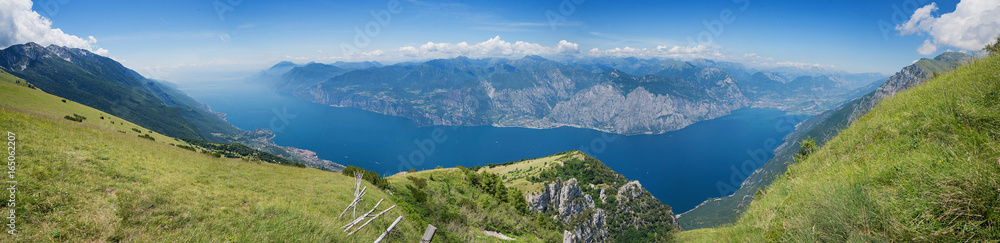 Wanderregion Monte Baldo - Panoramaformat