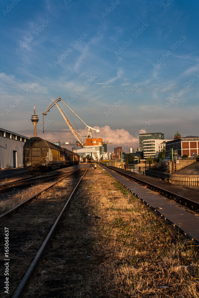 Fototapeta premium Hafen Industrie