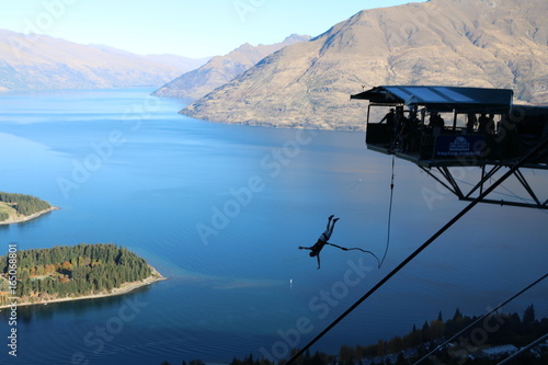 Saut elastique Queenstown Nouvelle Zelande