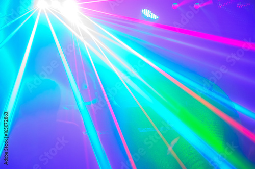 club party is blurred background
