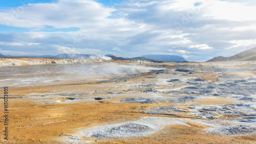 Amazing Namafjall Geothermal Area, Hverir, Iceland