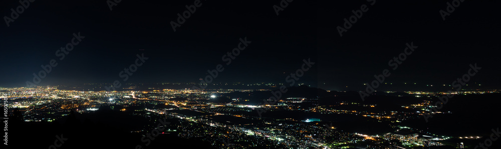 夜景（パノラマ，福岡市）