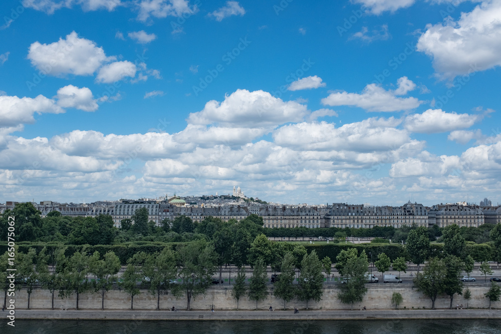 View of Paris: Montmartre and Sacré Coeur