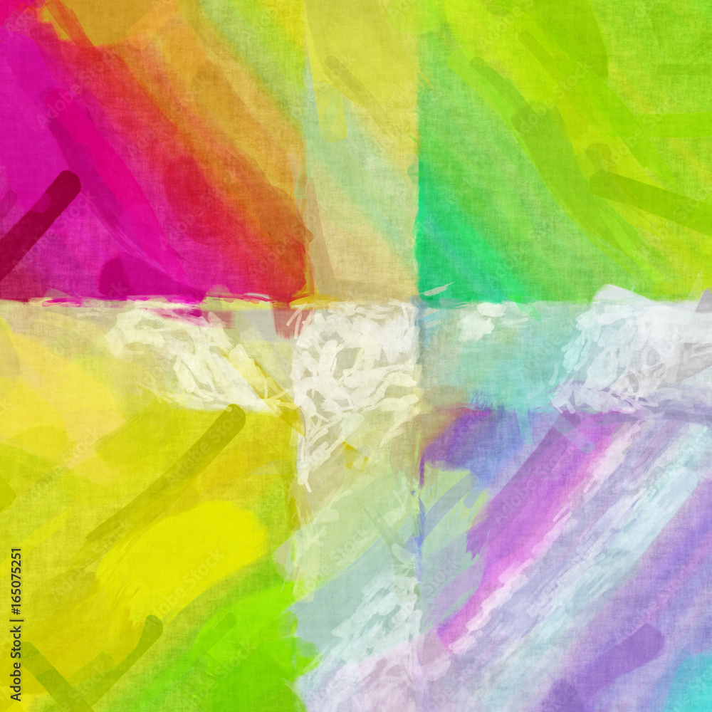 green pink yellow sketch painting texture effect beautiful background design graphic