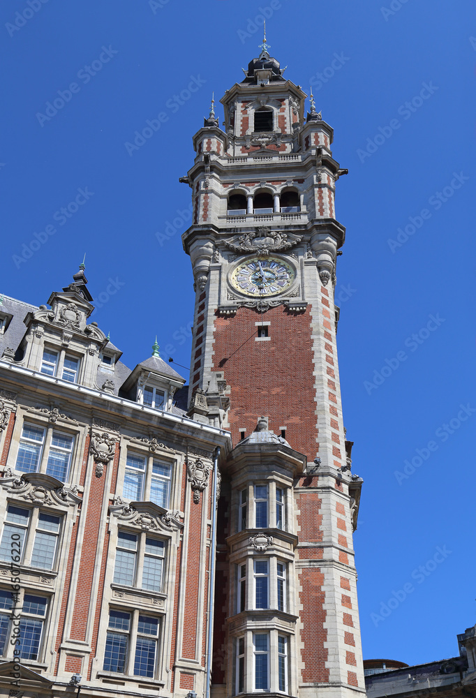 Clock tower of Lille, France