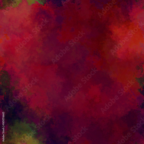 grunge texture distortion design with stains and scratches background in red colors