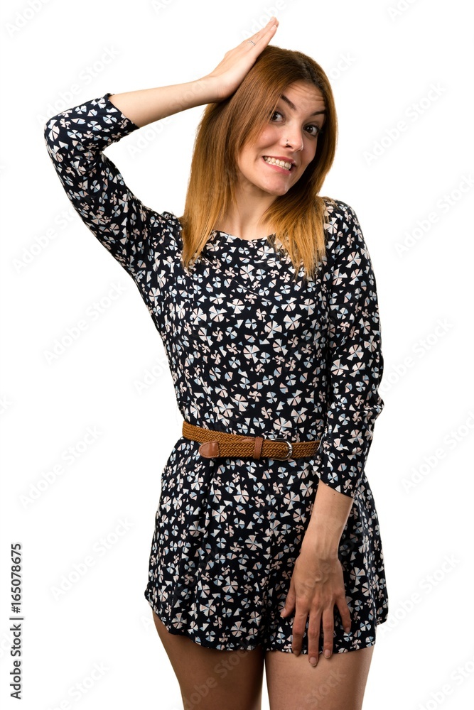 Beautiful young girl having doubts Beautiful young girl having doubts