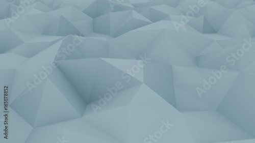 Abstract edge and vertex blue background for reports and presentations. 3D rendering