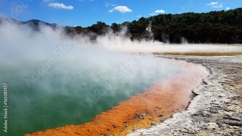 Wai o tapu thermal wonderland