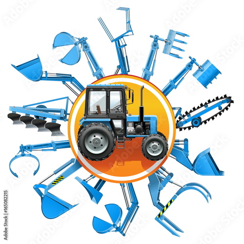 Vector Tractor Equipment Concept