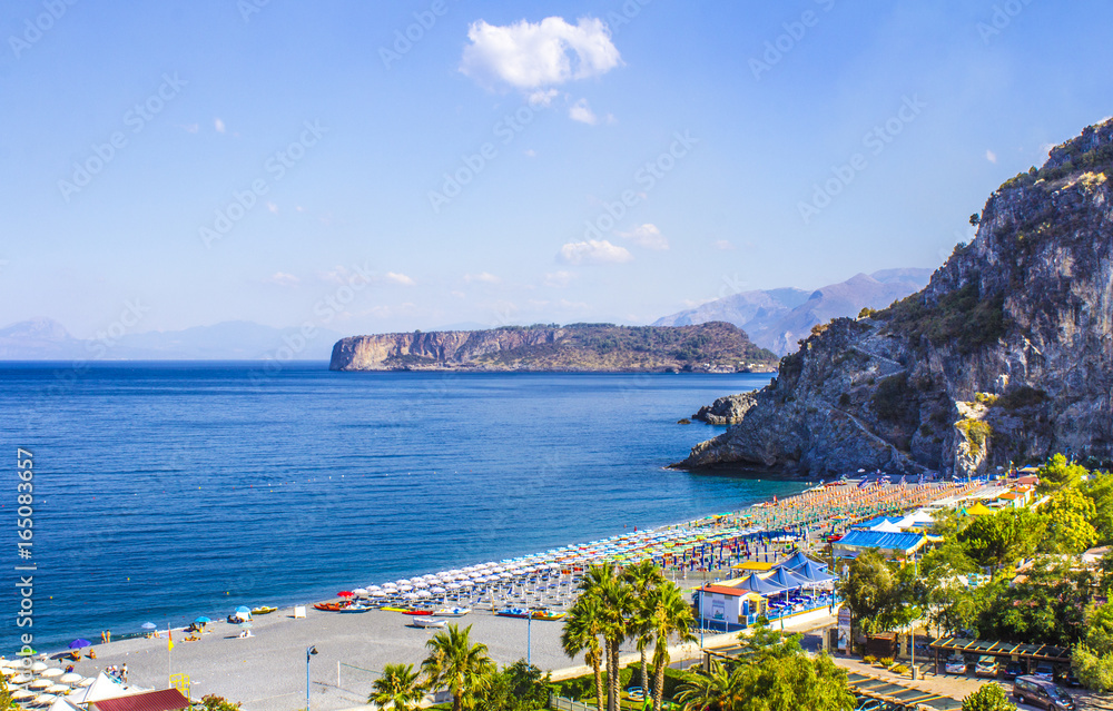 Dino Island and Blue Sea, Isola di Dino, Praia a Mare, Calabria, South Italy
