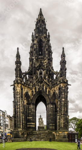 J1 - Edinburgh - Scott Monument by Night