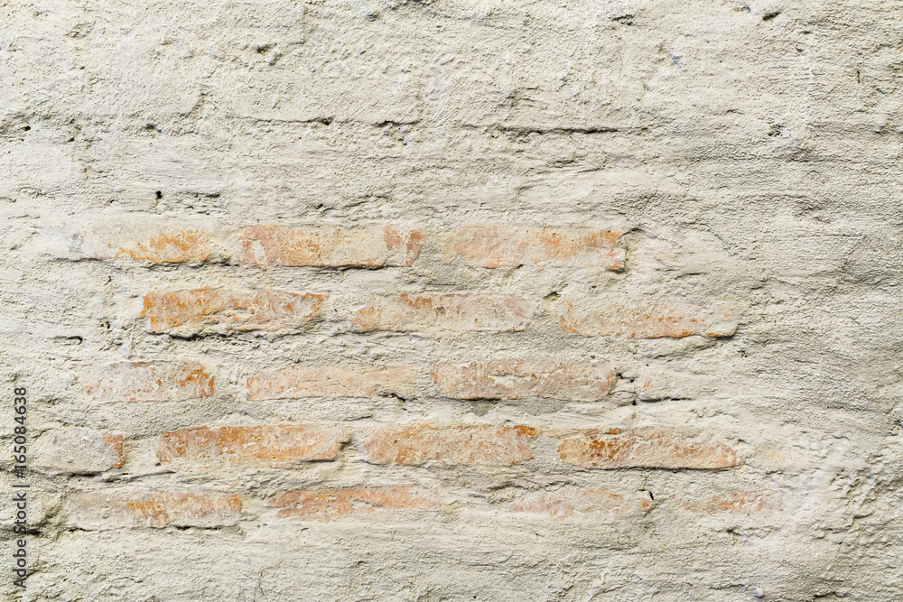 Trendy brick wall designed in the restaurant Trendy brick wall designed in the restaurant