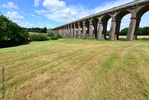 A railway viaduct in West Sussex England  