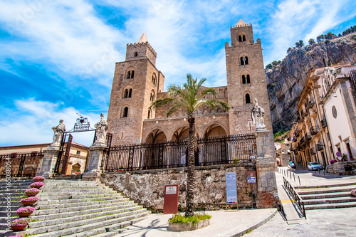 The Cathedral of Cefalù, Sicily, Italy.