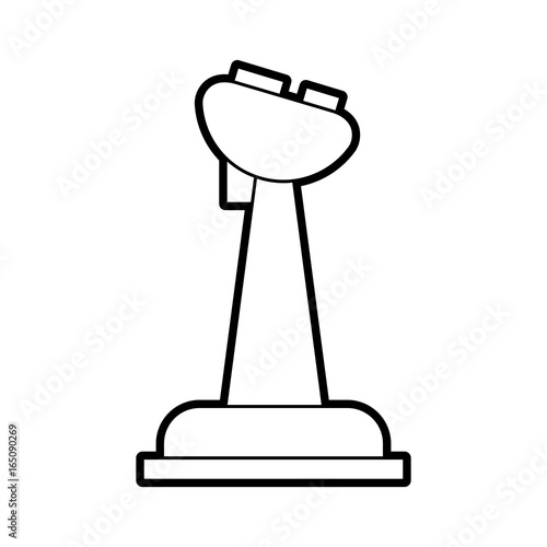 Drone remote control icon vector illustration design