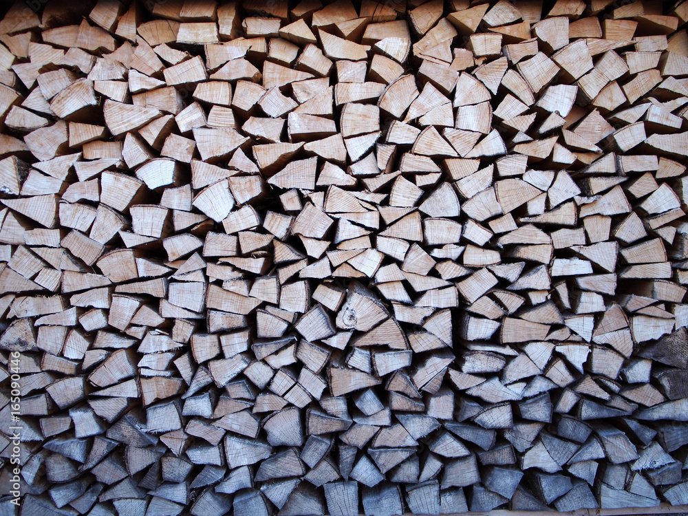 Fire wood background