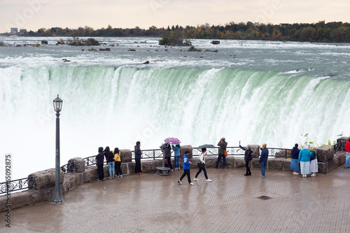 Niagara falls view from Canada side