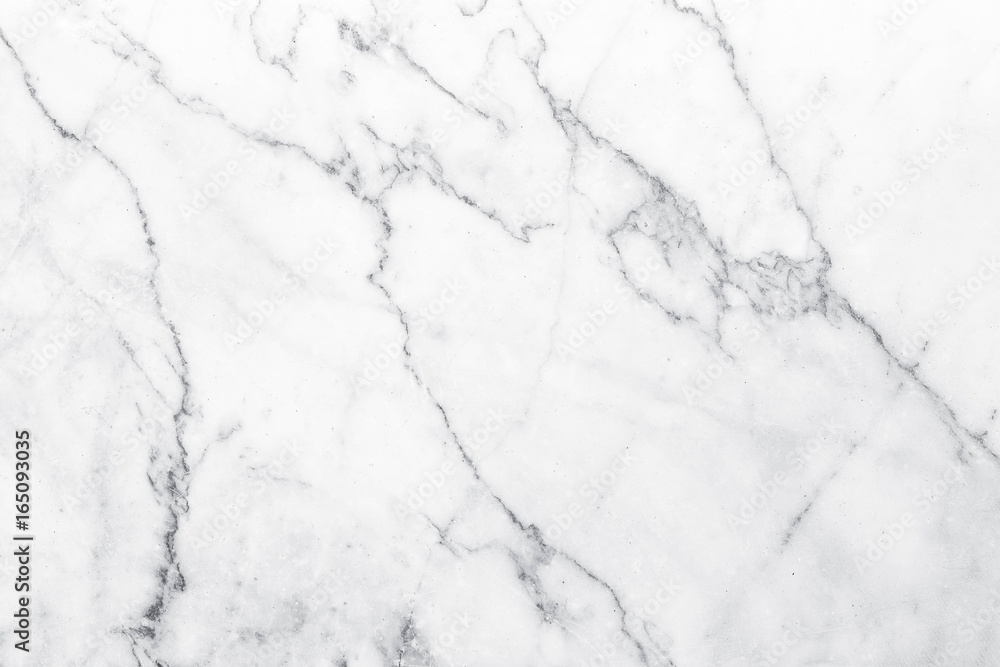Obraz premium White marble texture with natural pattern for background.