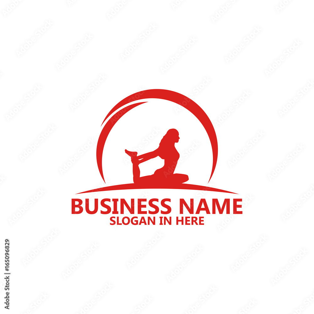 Yoga Logo Template Design Yoga Logo Template Design