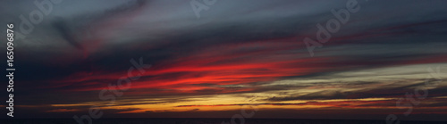 Panorama Abendrot Meer © Brilliant Eye