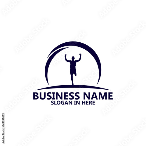 Victory Logo Template Design