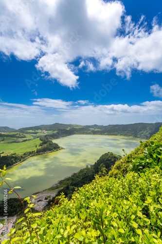 Furnas Lagoon in the Azores