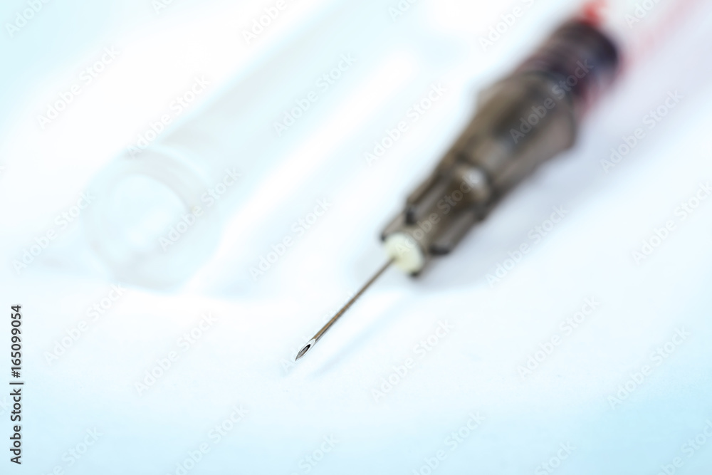 Close-up of syringe Close-up of syringe