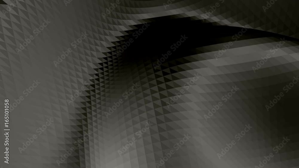 Abstract black and white low poly waving 3D surface as futuristic relief. Grey abstract geometric vibrating environment or pulsating background in cartoon low poly popular stylish 3D design. Abstract black and white low poly waving 3D surface as futuristic relief. Grey abstract geometric vibrating environment or pulsating background in cartoon low poly popular stylish 3D design.