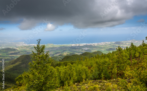 Landscape View of S. MIguel Island photo