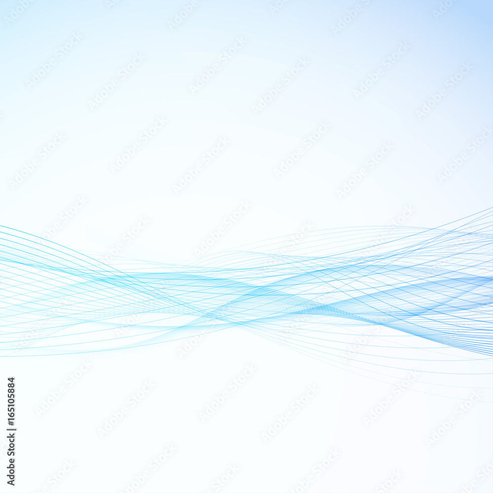 Abstract bright blue modern business speed swoosh lines. Elegant futuristic smoke border design. Liquid fresh womanly background Abstract bright blue modern business speed swoosh lines. Elegant futuristic smoke border design. Liquid fresh womanly background