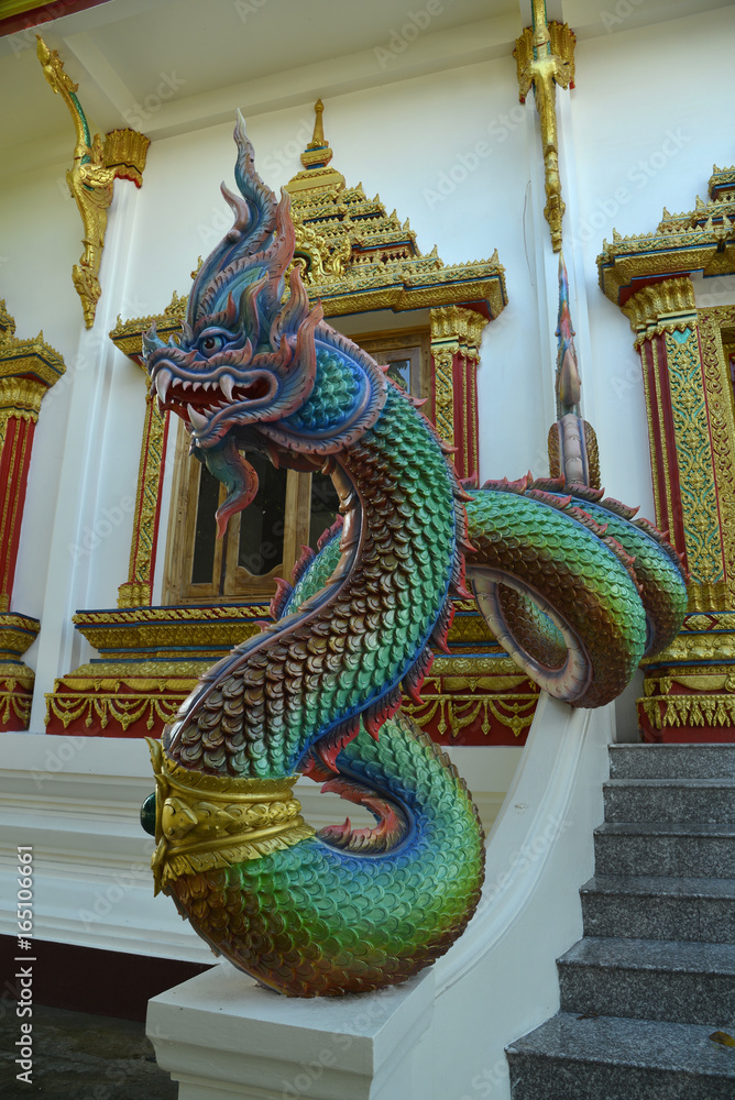 Fototapeta premium Buddhistische Tempel in Nakhon Phanom Thailand