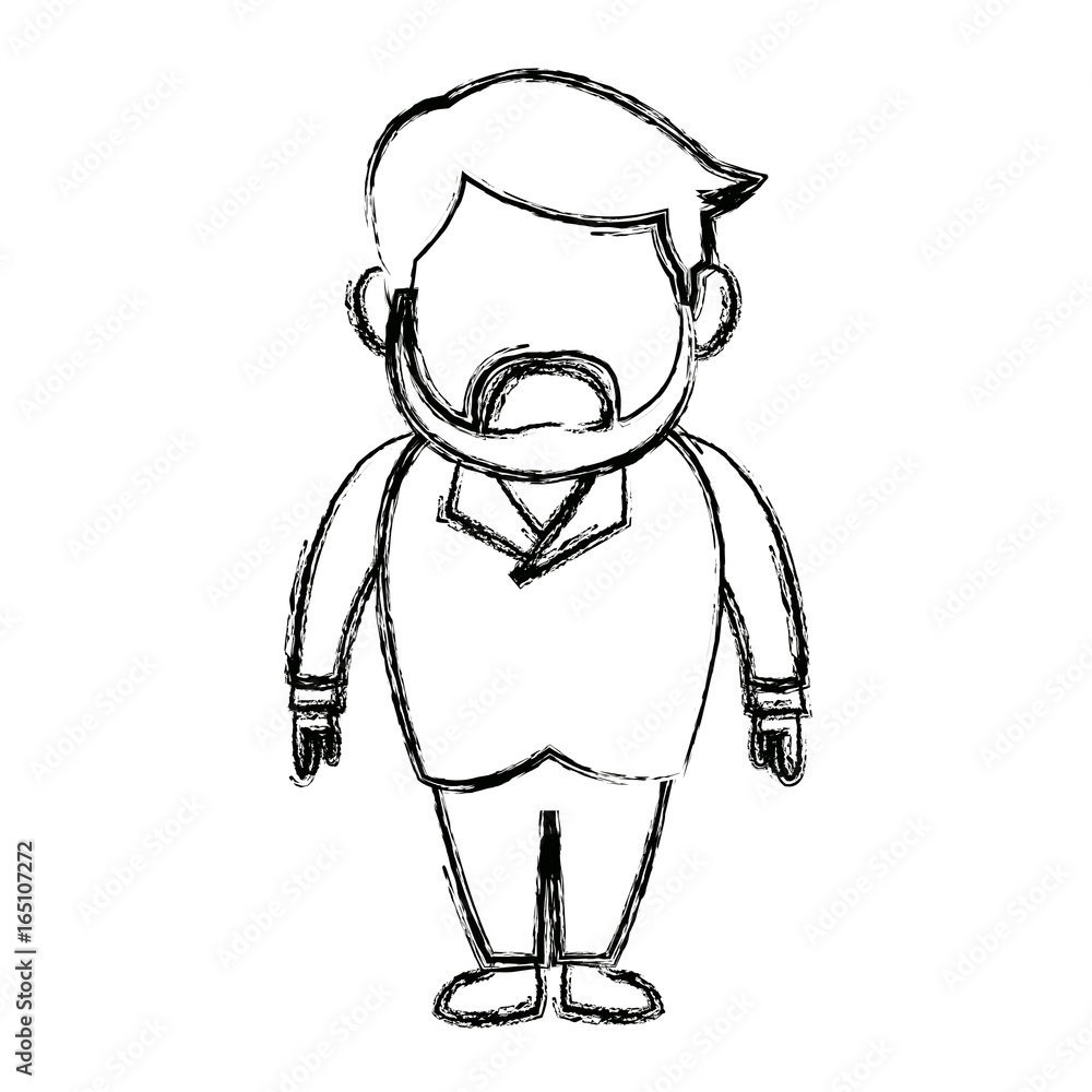 man character people standing cartoon man character people standing cartoon