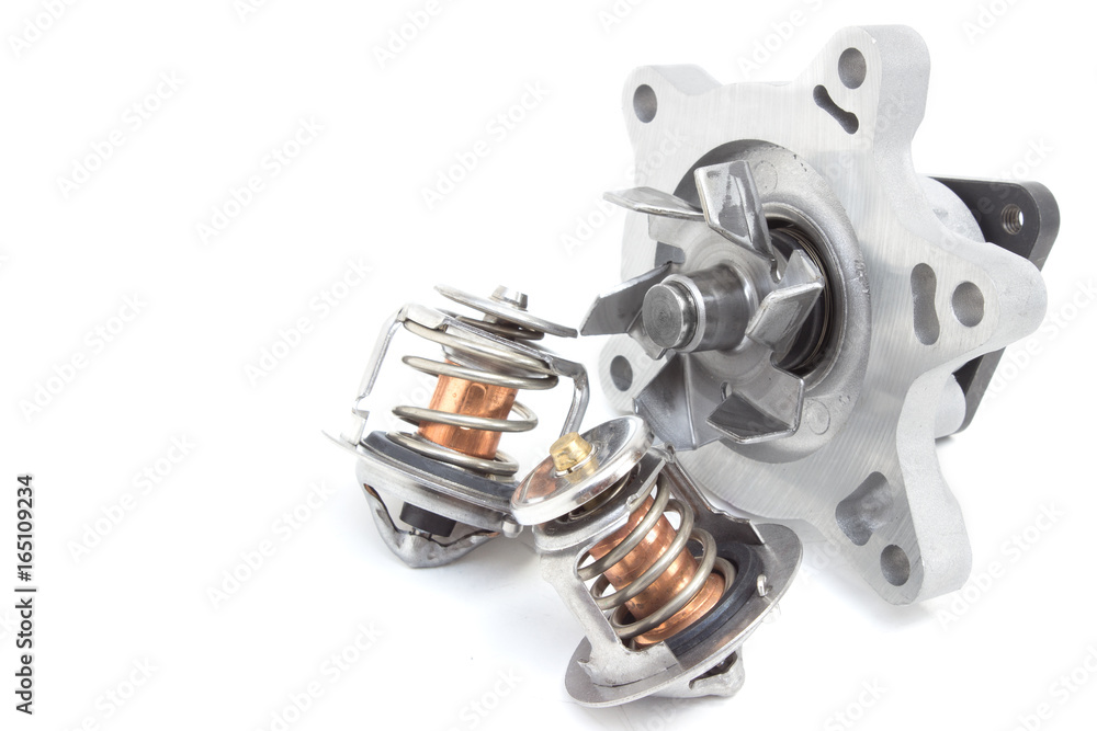 water pump and thermostat water pump and thermostat