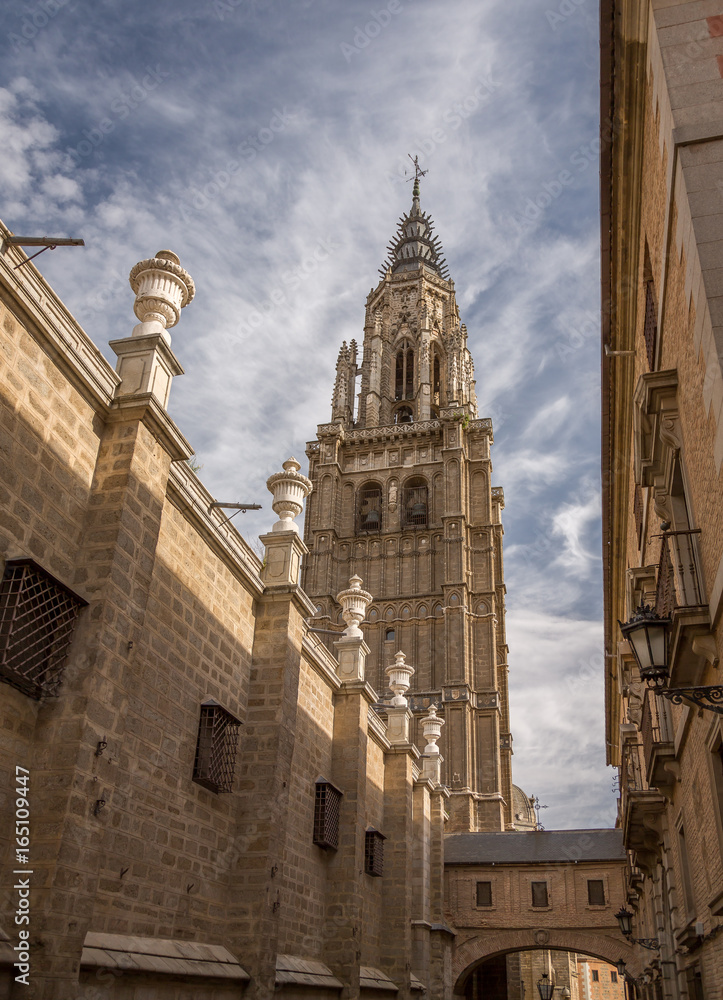 Cathedral in the Medieval city of Toledo
