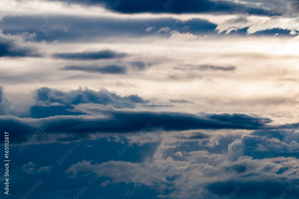 colorful dramatic sky with cloud at sunset colorful dramatic sky with cloud at sunset