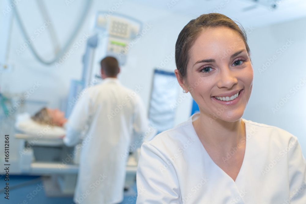 Fototapeta premium the happy nurse